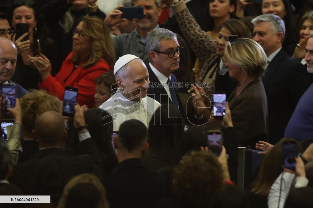 Pope Leo XIV At Concert for the Poor - Vatican