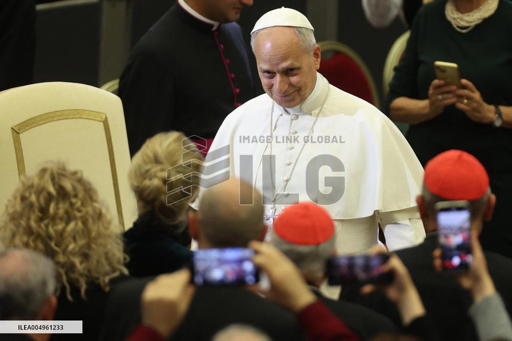 Pope Leo XIV At Concert for the Poor - Vatican