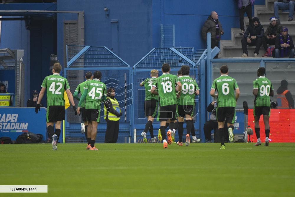 CALCIO - Serie A - US Sassuolo vs ACF Fiorentina
