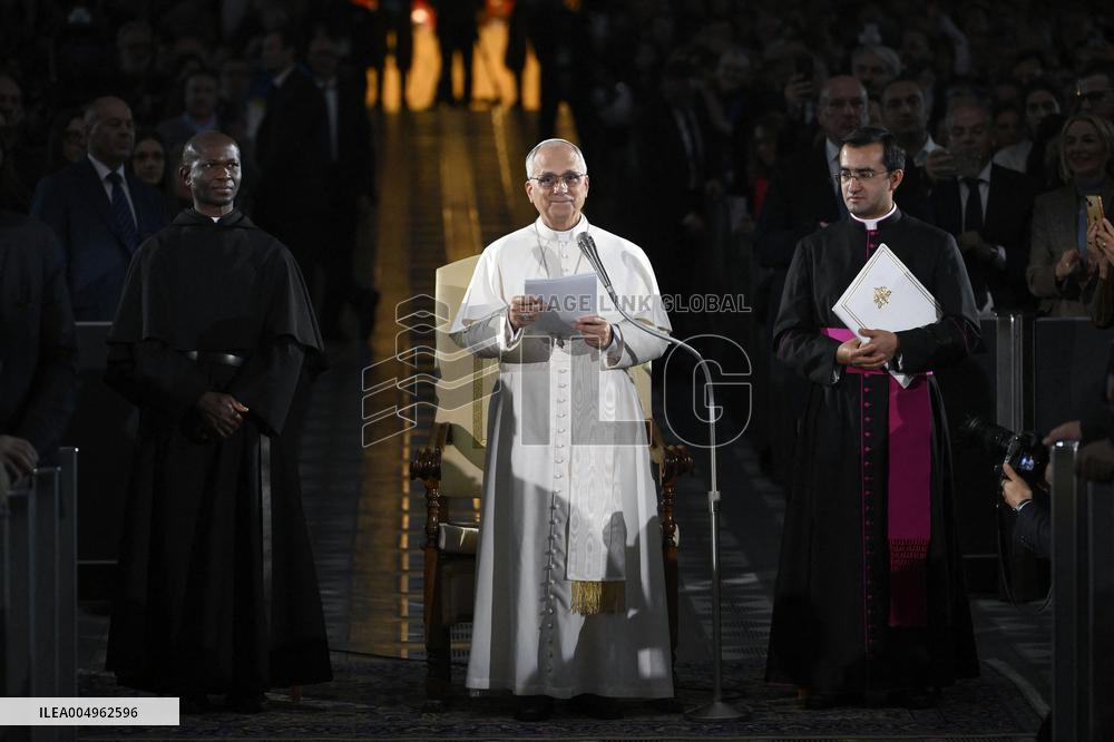 Pope Leo XIV Attends Michael Buble Concert - The Vatican