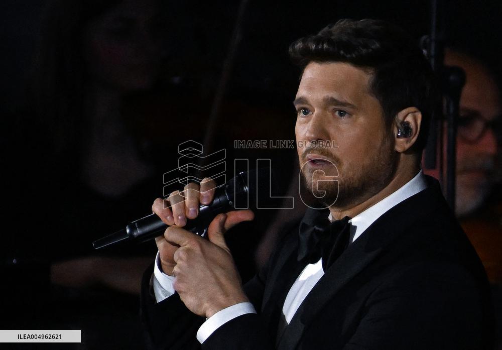 Pope Leo XIV Attends Michael Buble Concert - The Vatican