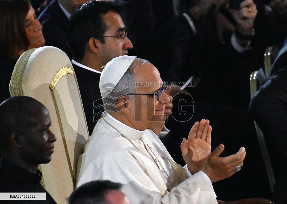 Pope Leo XIV Attends Michael Buble Concert - The Vatican