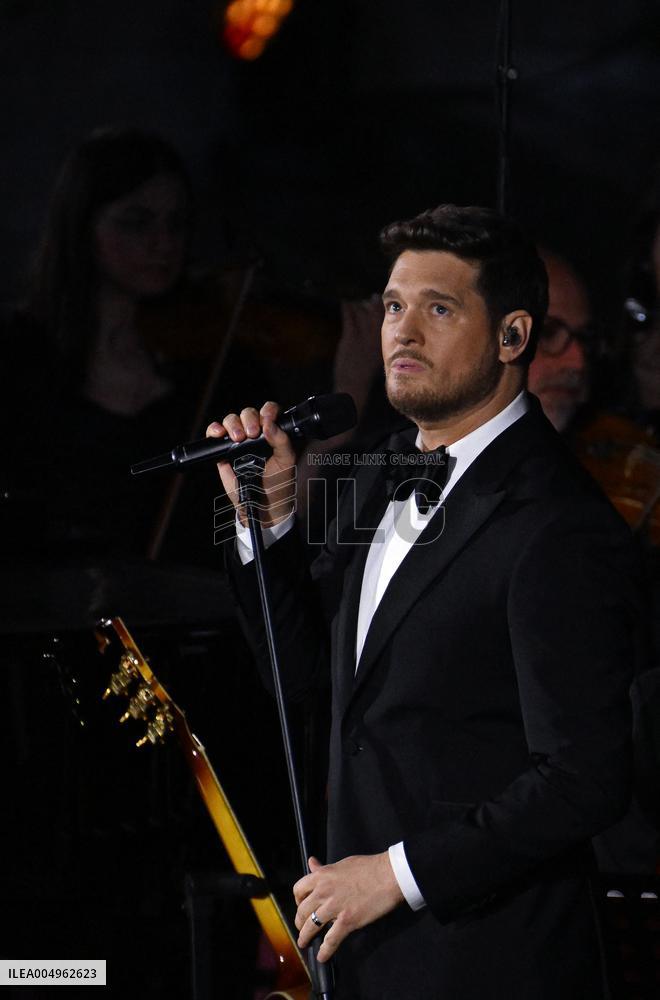 Pope Leo XIV Attends Michael Buble Concert - The Vatican