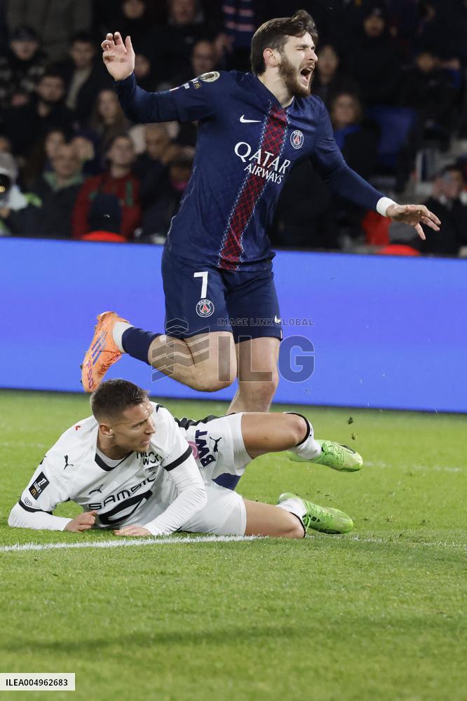 French League One - PSG vs Rennes - Paris