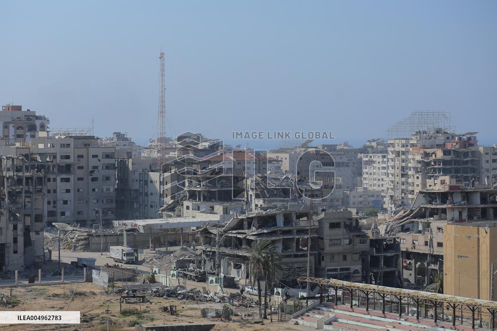 Ruins in Gaza - Palestine