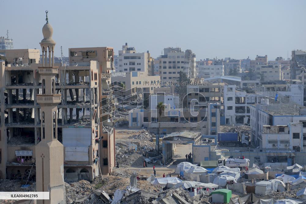 Ruins in Gaza - Palestine