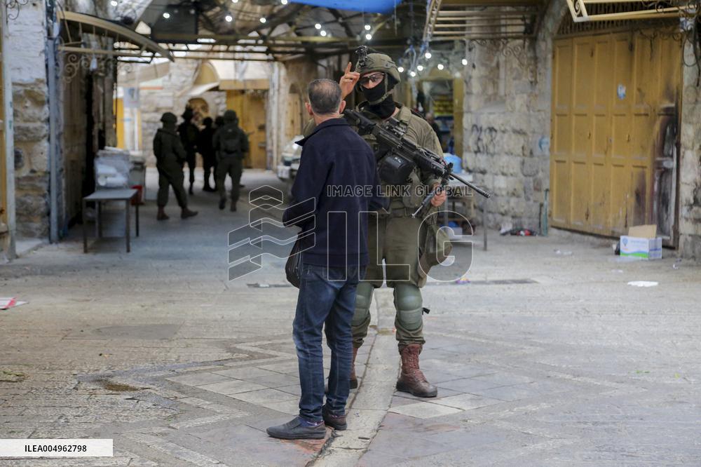 Israeli Security Operation - Hebron
