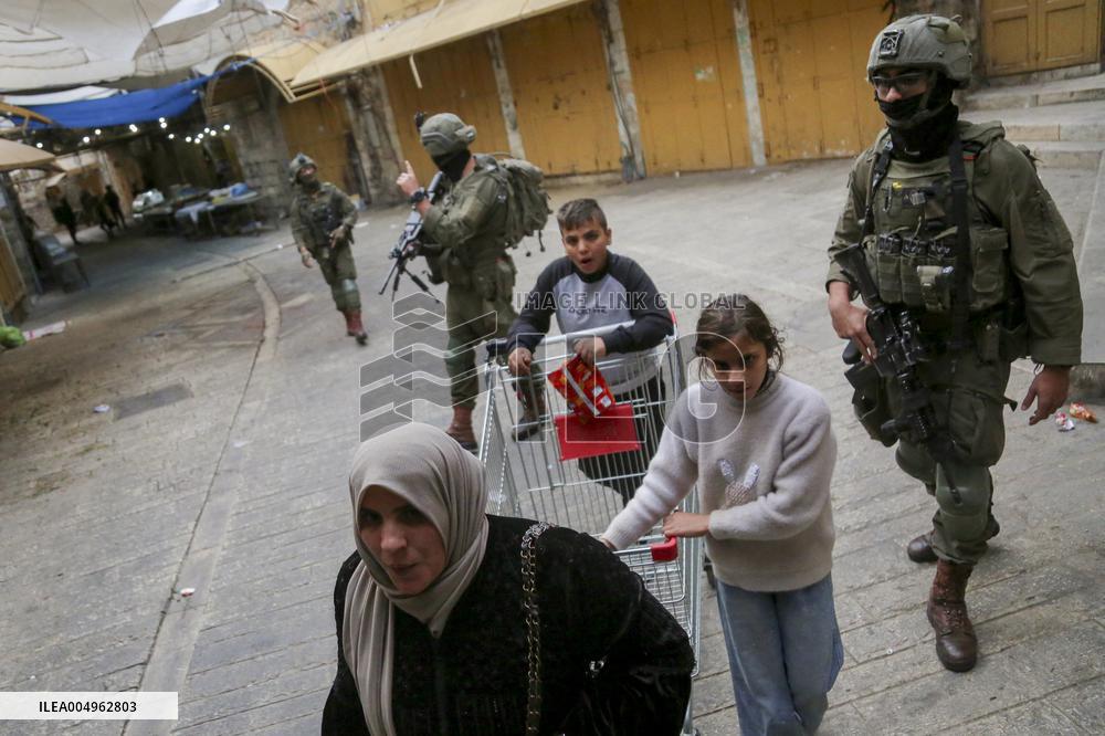 Israeli Security Operation - Hebron