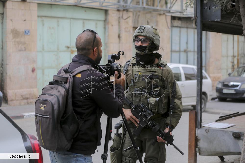 Israeli Security Operation - Hebron