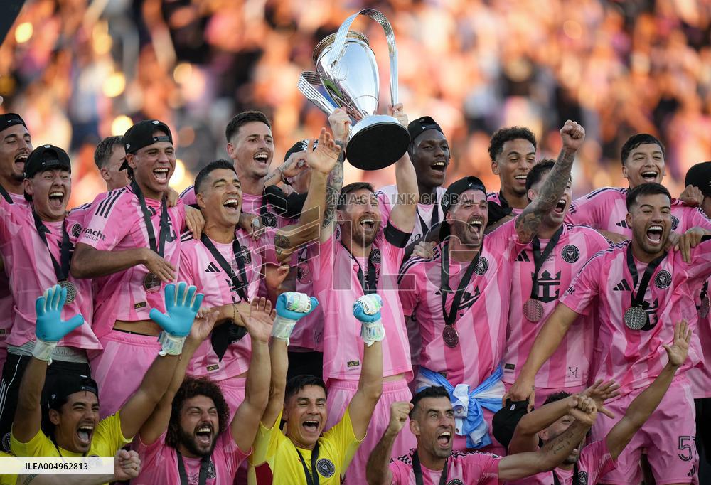 Miami Wins MLS Cup Final Soccer Match - Fort Lauderdale