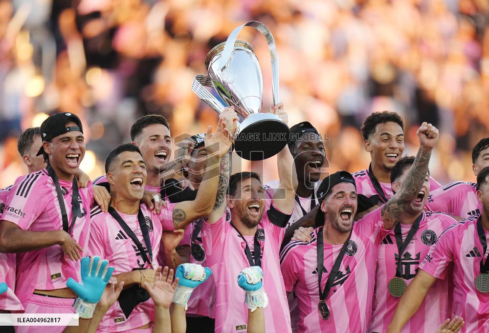 Miami Wins MLS Cup Final Soccer Match - Fort Lauderdale