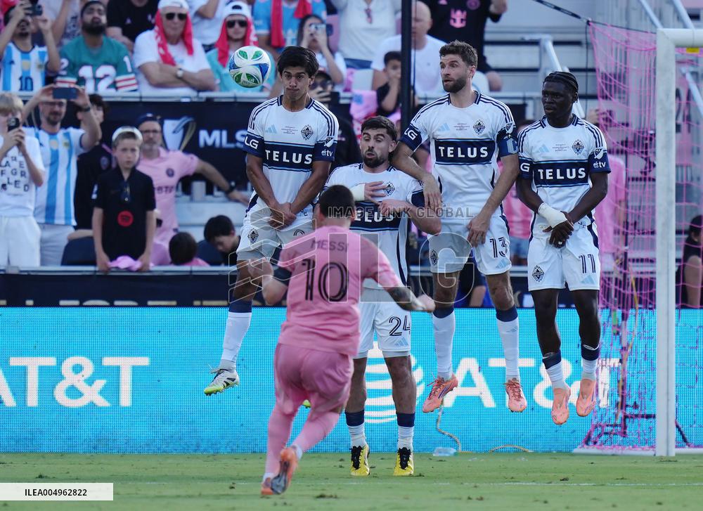 Miami Wins MLS Cup Final Soccer Match - Fort Lauderdale