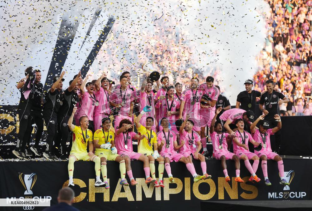Miami Wins MLS Cup Final Soccer Match - Fort Lauderdale