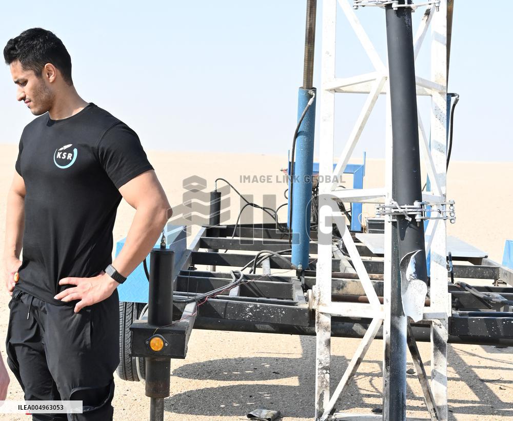 Rocket Tamouh-3 Explodes During Launch - Kuwait