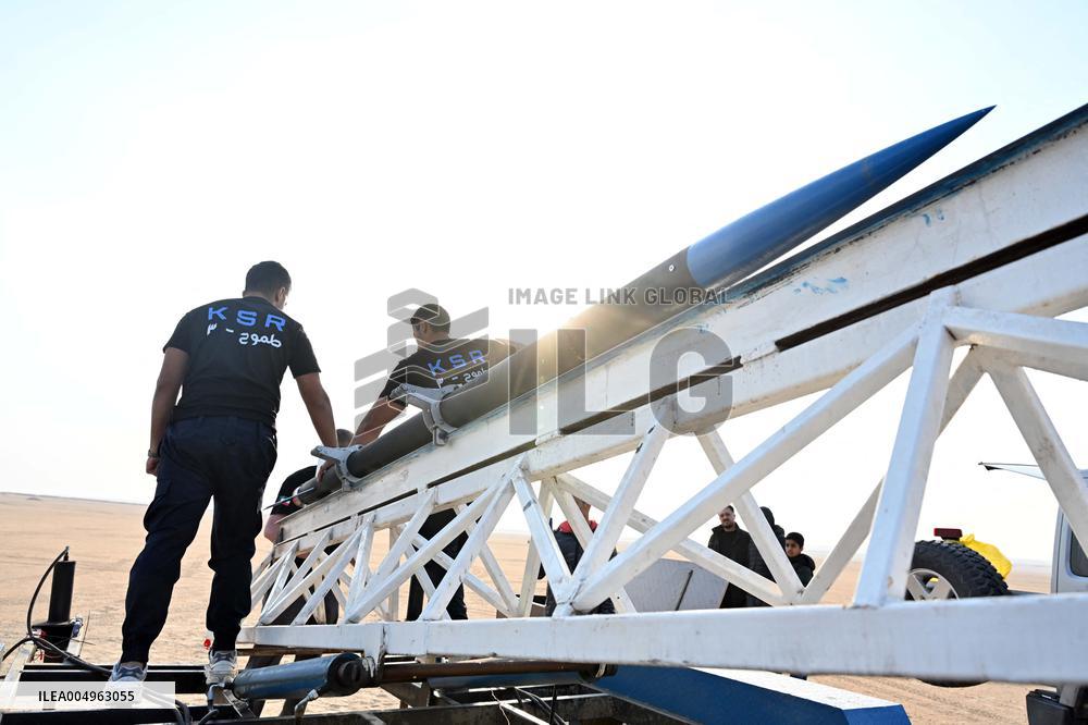 Rocket Tamouh-3 Explodes During Launch - Kuwait
