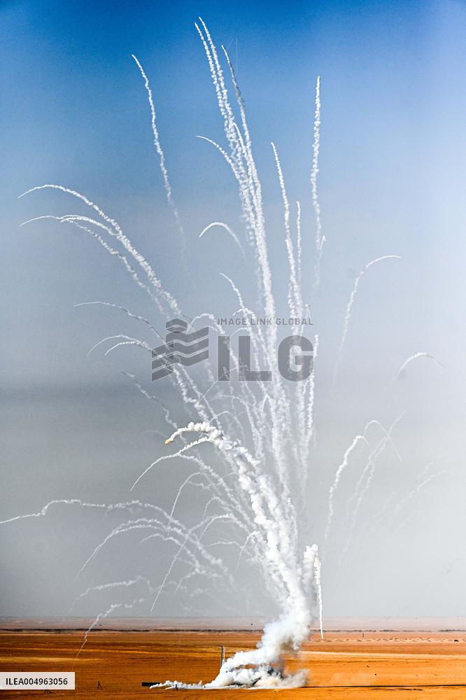 Rocket Tamouh-3 Explodes During Launch - Kuwait