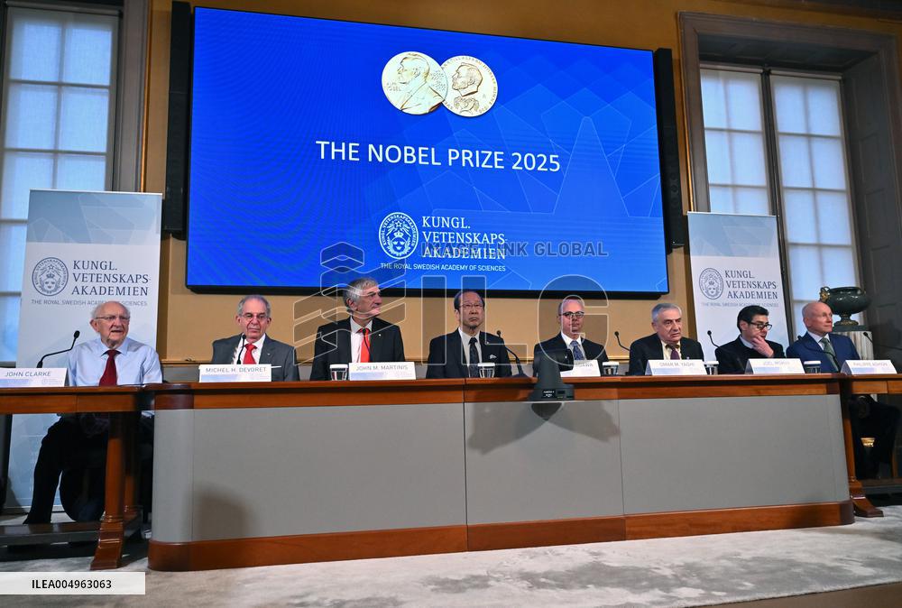 NOBEL PRIZE 2025 PRESS CONFERENCE PHYSICS, CHEMISTRY AND ECONOMICS
