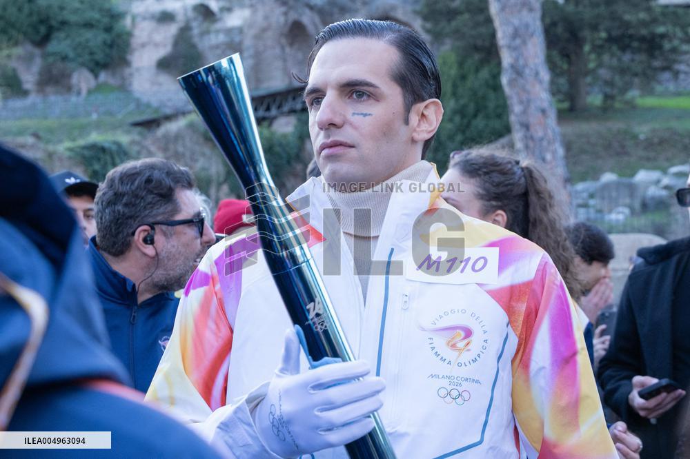 First Day of The Olympic Flame Official Tour - Rome