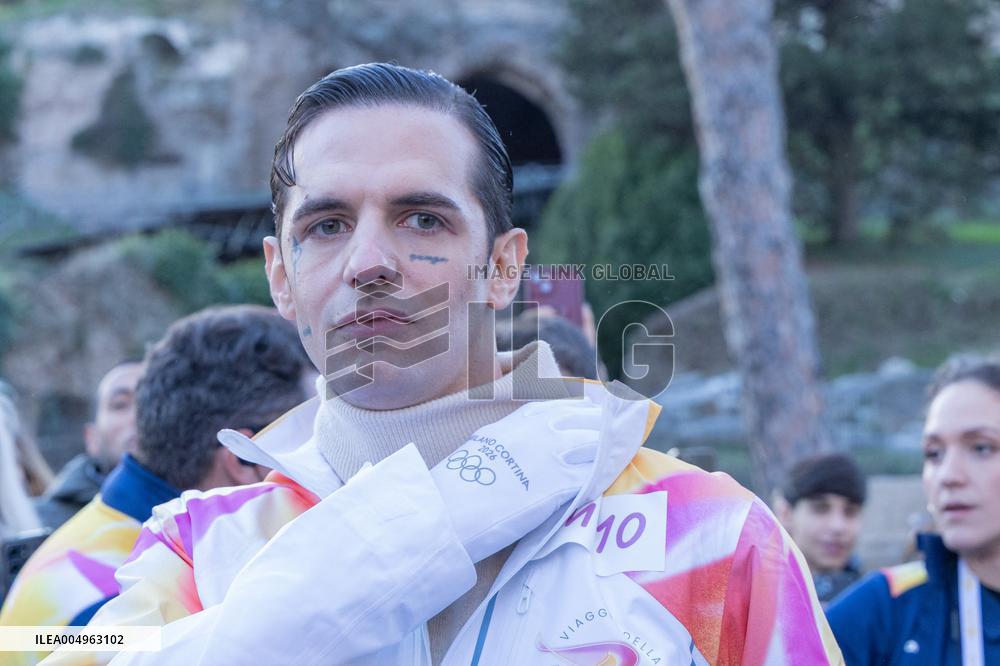 First Day of The Olympic Flame Official Tour - Rome