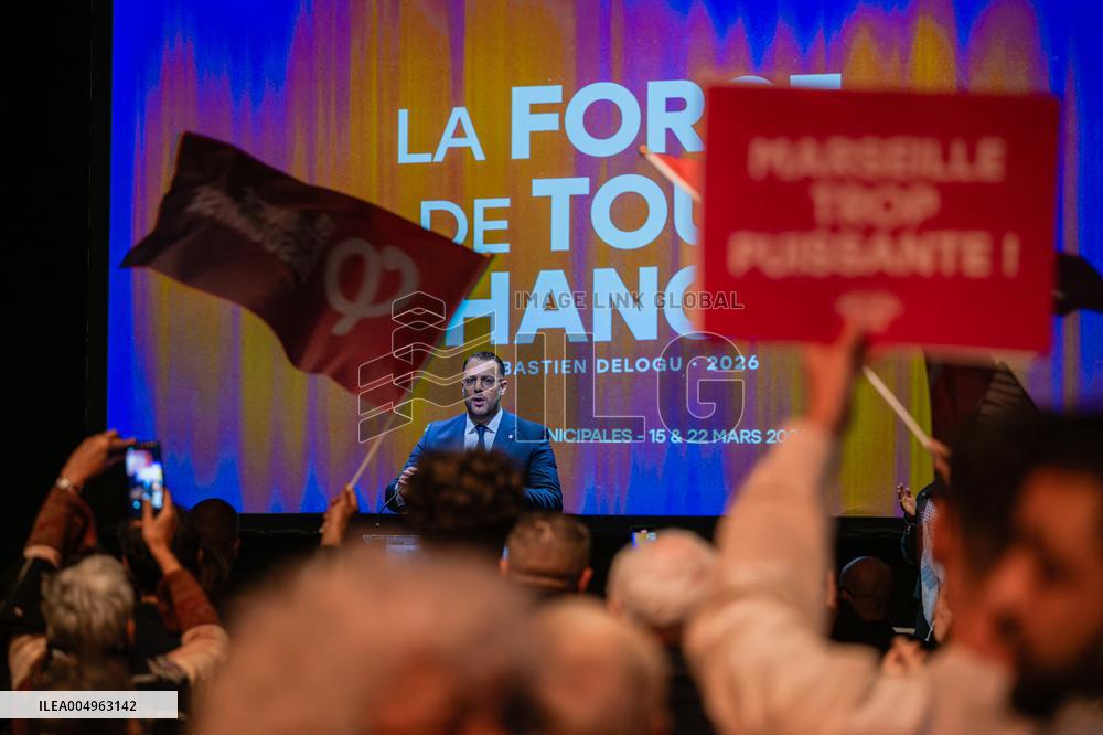 Meeting of Sebastien Delogu - Marseille