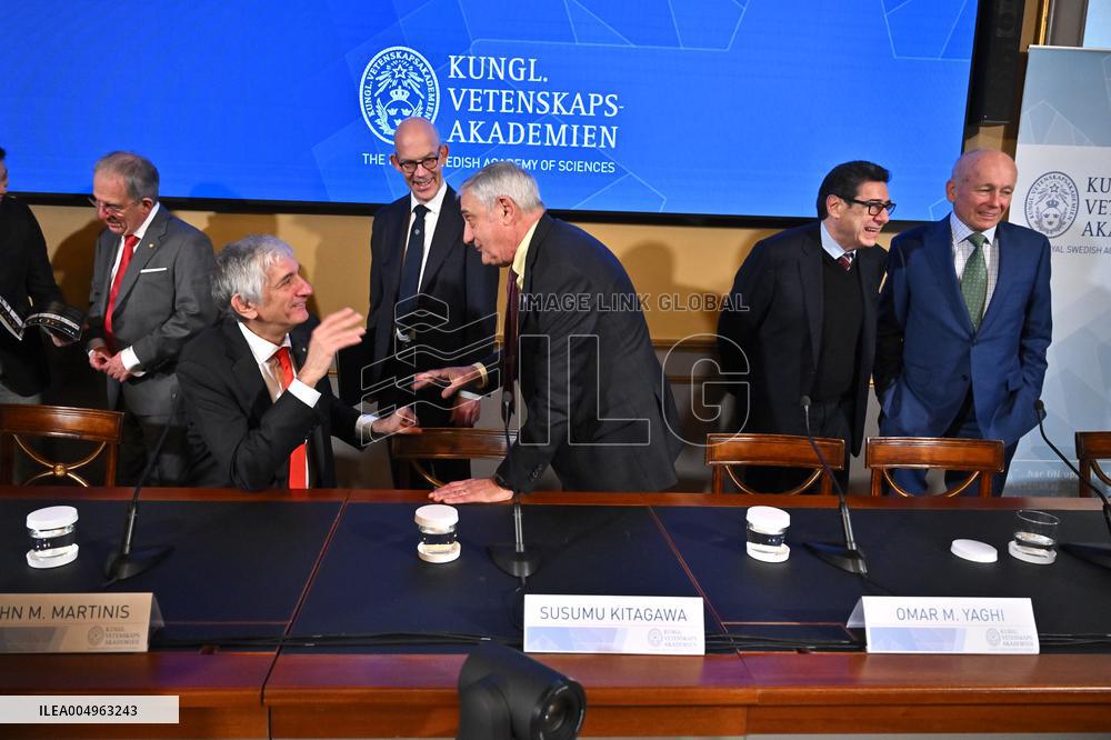 NOBEL PRIZE 2025 PRESS CONFERENCE PHYSICS, CHEMISTRY AND ECONOMICS