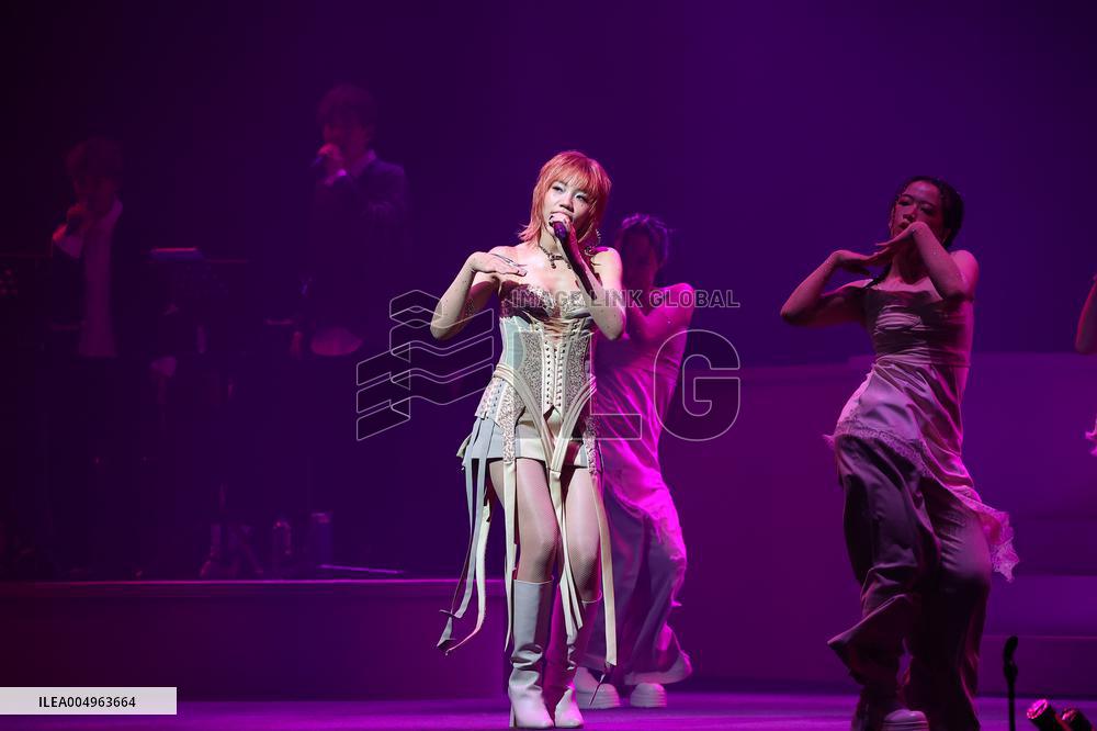 Female Singer Pei Yu Hung Concert in Taipei