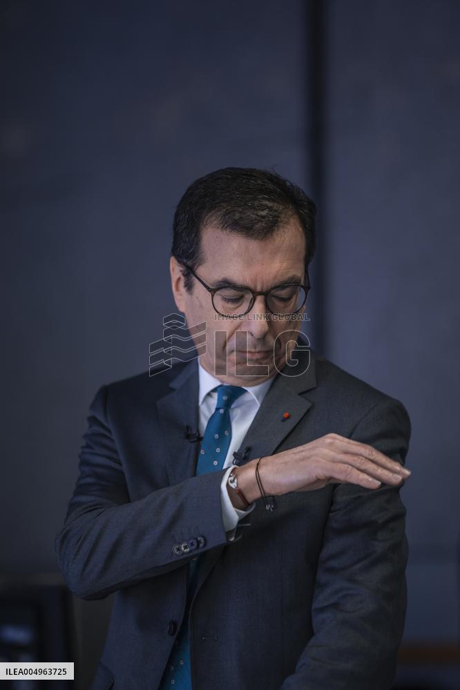 French labour Minister Jean Pierre Farandou - Portrait