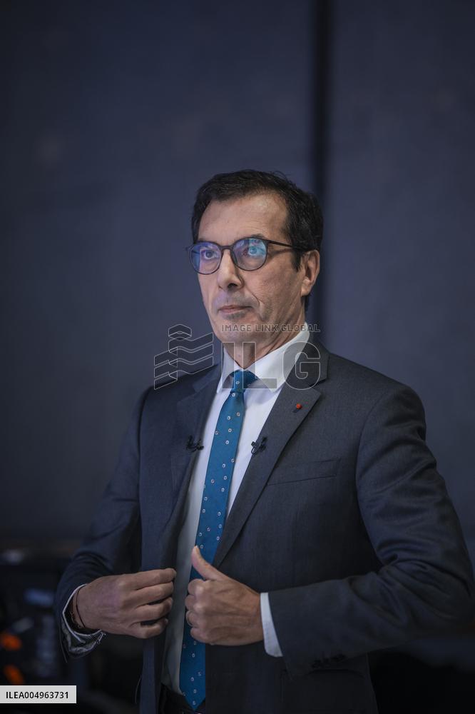 French labour Minister Jean Pierre Farandou - Portrait
