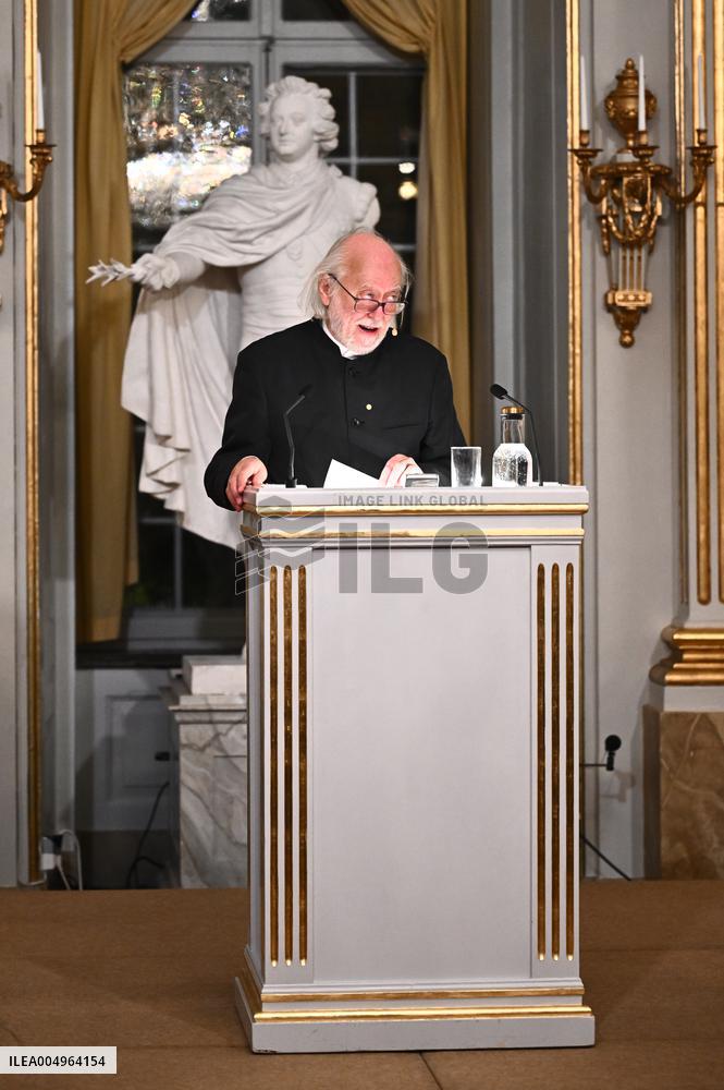 NOBEL LECTURE LITERATURE 2025