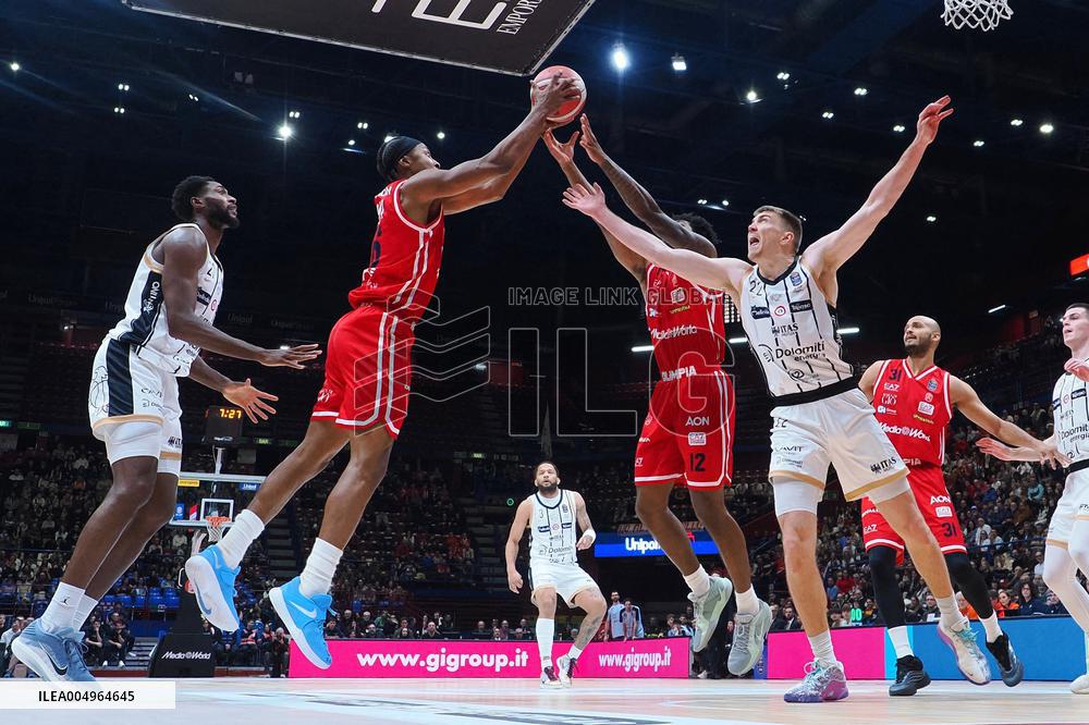 BASKET - Serie A - EA7 Emporio Armani Milano vs Dolomiti Energia Trentino
