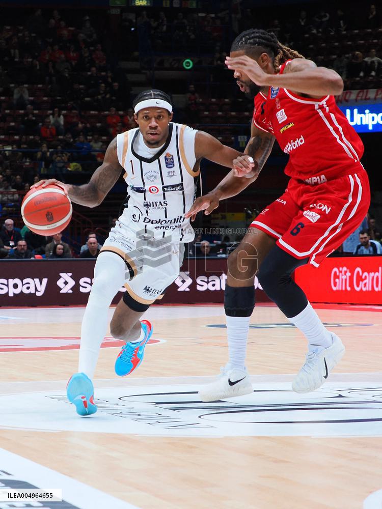 BASKET - Serie A - EA7 Emporio Armani Milano vs Dolomiti Energia Trentino