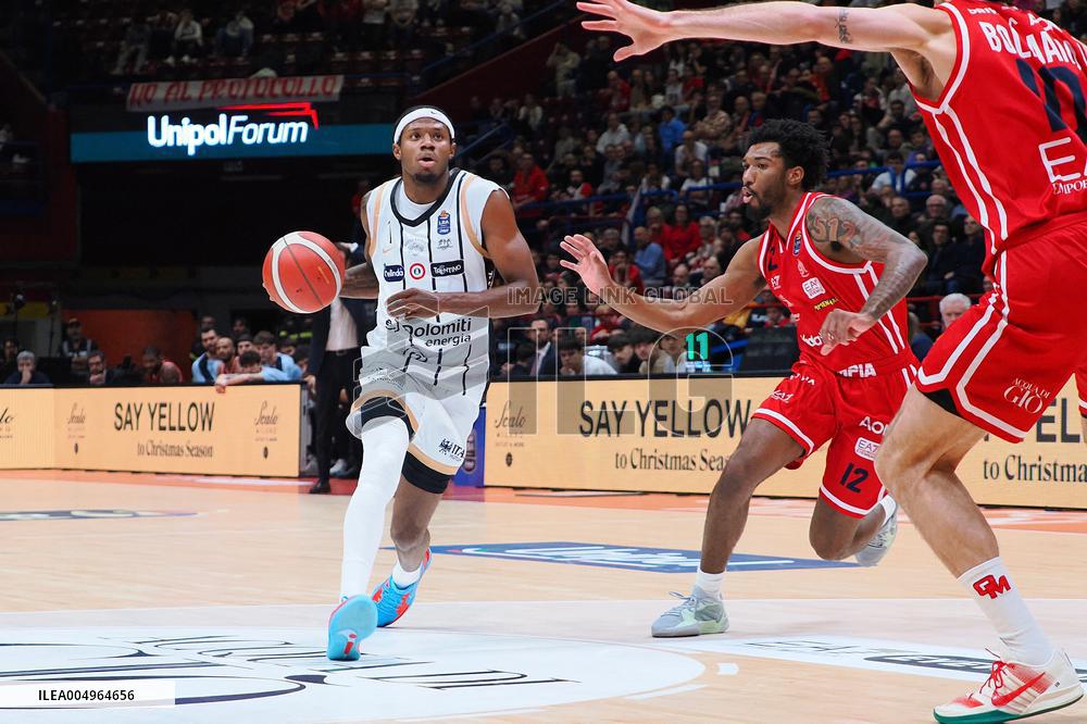 BASKET - Serie A - EA7 Emporio Armani Milano vs Dolomiti Energia Trentino