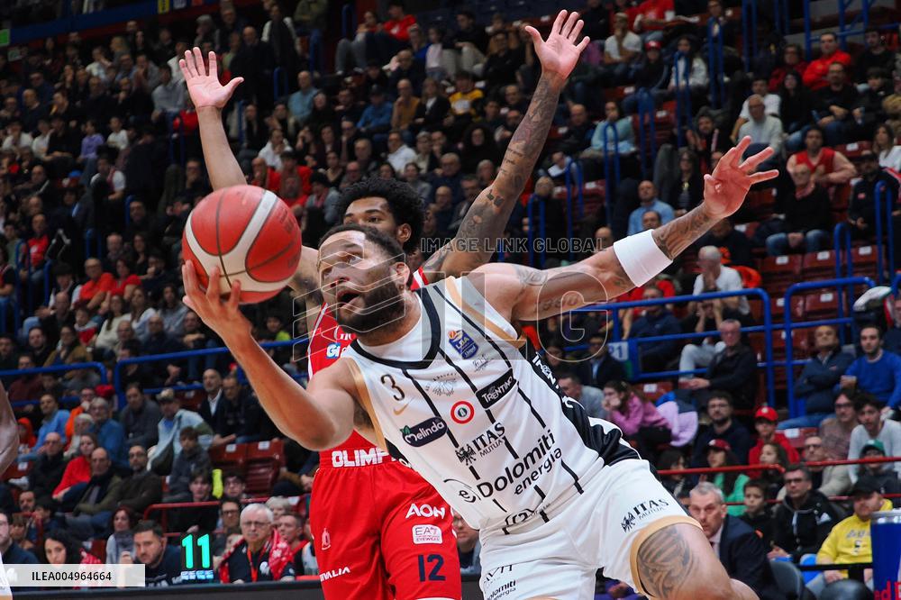 BASKET - Serie A - EA7 Emporio Armani Milano vs Dolomiti Energia Trentino