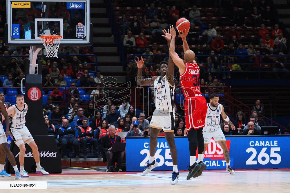 BASKET - Serie A - EA7 Emporio Armani Milano vs Dolomiti Energia Trentino