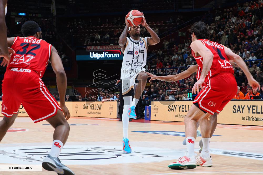 BASKET - Serie A - EA7 Emporio Armani Milano vs Dolomiti Energia Trentino