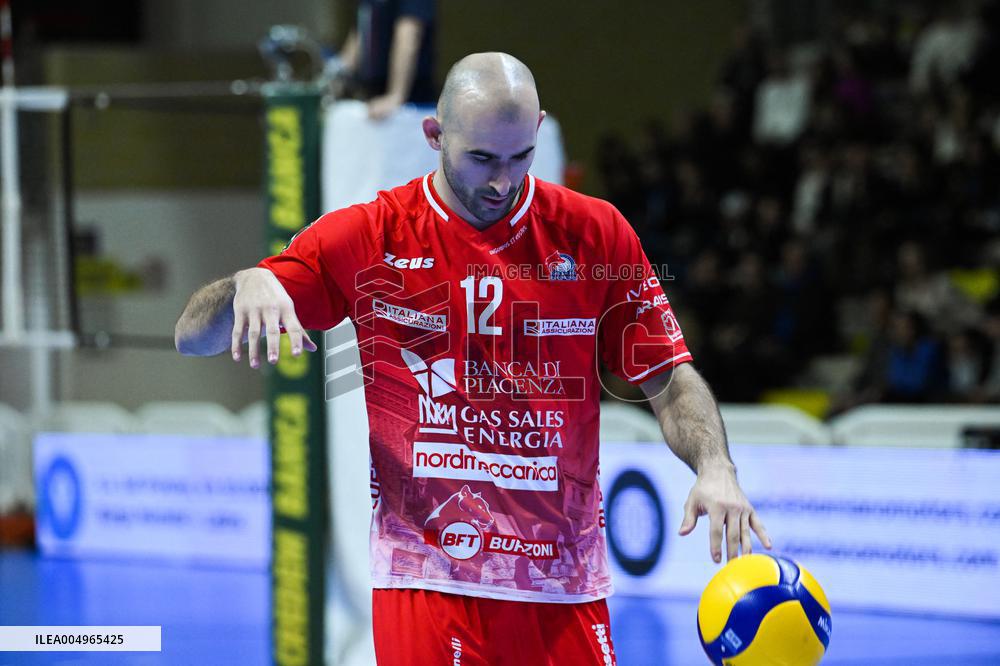 VOLLEY - Superlega Serie A - Cisterna Volley vs Gas Sales Bluenergy Piacenza 1-3 (25-21, 23-25,22-25,18-25)