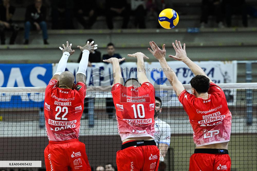 VOLLEY - Superlega Serie A - Cisterna Volley vs Gas Sales Bluenergy Piacenza 1-3 (25-21, 23-25,22-25,18-25)