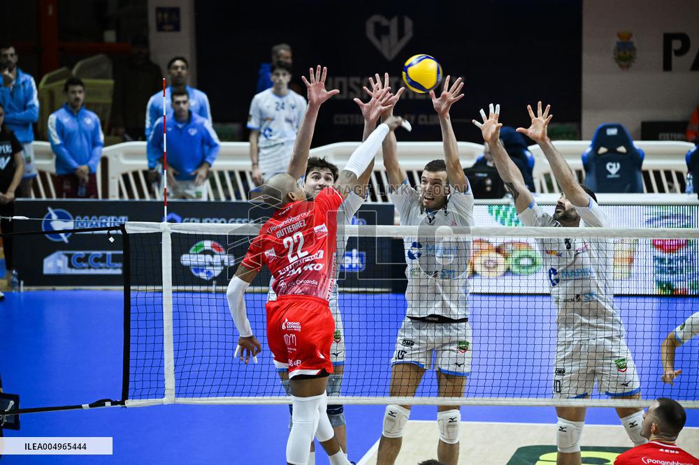 VOLLEY - Superlega Serie A - Cisterna Volley vs Gas Sales Bluenergy Piacenza 1-3 (25-21, 23-25,22-25,18-25)