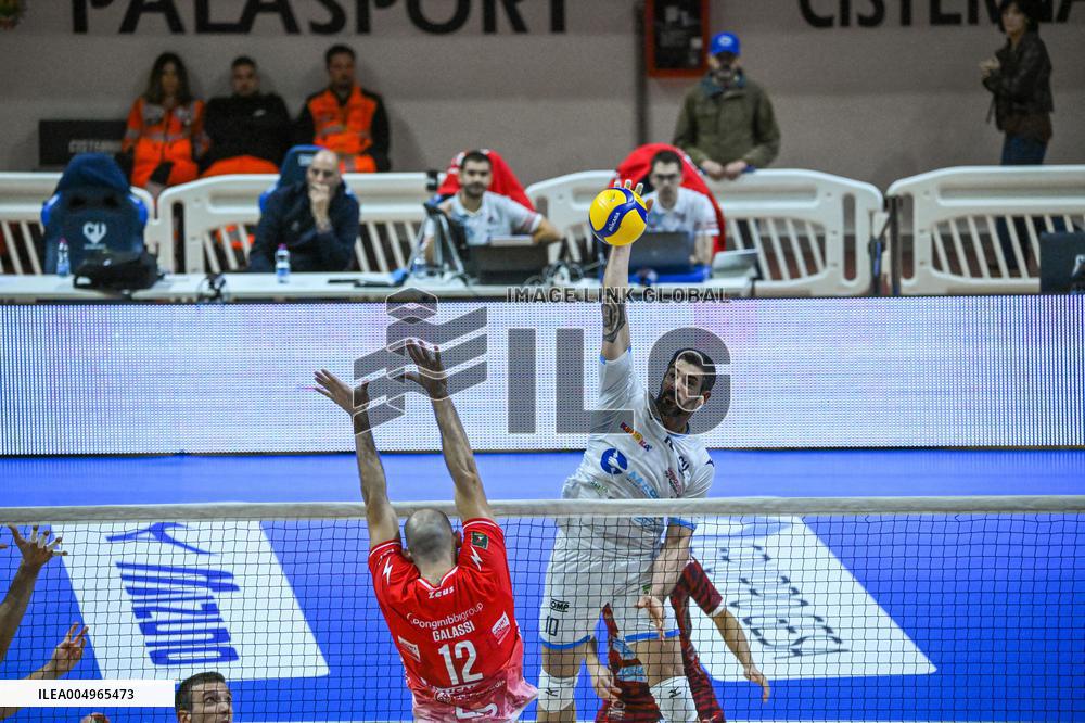 VOLLEY - Superlega Serie A - Cisterna Volley vs Gas Sales Bluenergy Piacenza 1-3 (25-21, 23-25,22-25,18-25)