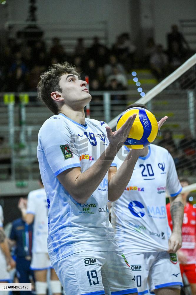 VOLLEY - Superlega Serie A - Cisterna Volley vs Gas Sales Bluenergy Piacenza 1-3 (25-21, 23-25,22-25,18-25)