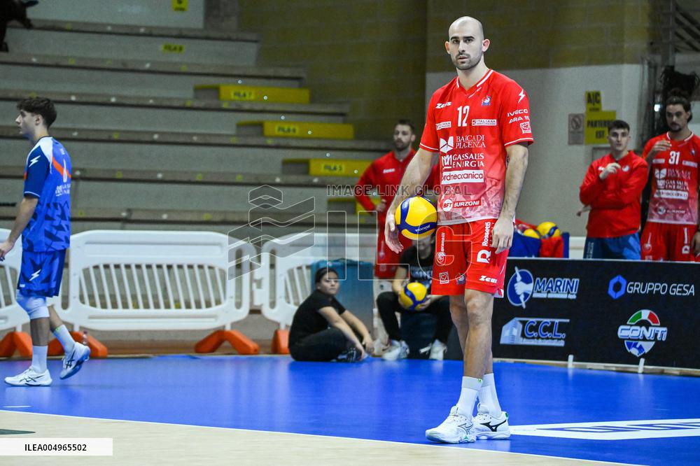 VOLLEY - Superlega Serie A - Cisterna Volley vs Gas Sales Bluenergy Piacenza 1-3 (25-21, 23-25,22-25,18-25)