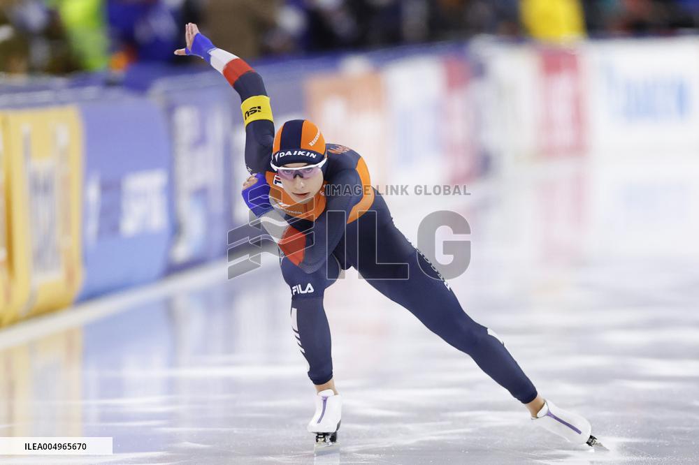 Speed skating: World Cup in Heerenveen