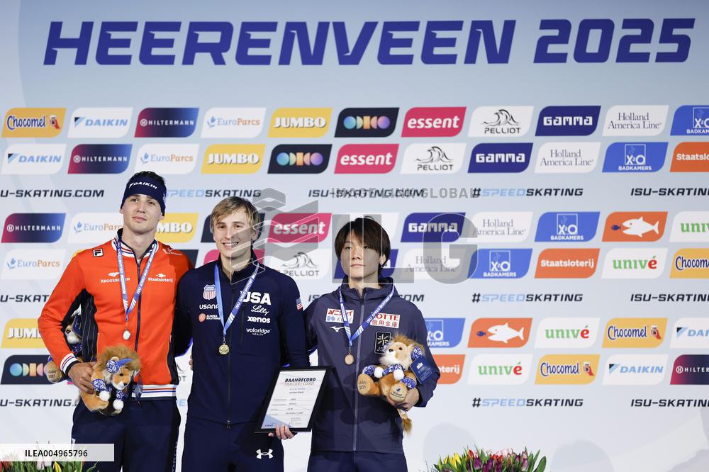 Speed skating: World Cup in Heerenveen