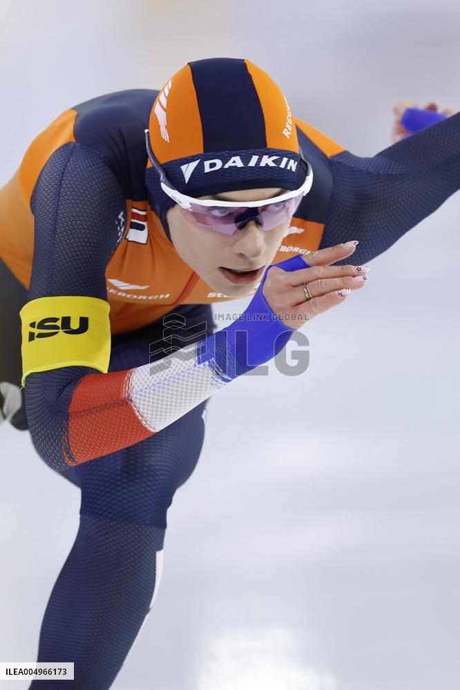 Speed skating: World Cup in Heerenveen
