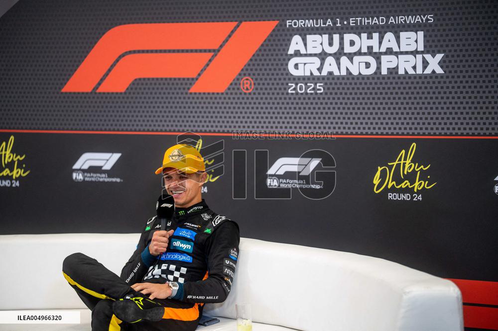 Formula 1 Etihad Airways Abu Dhabi Grand Prix 2025