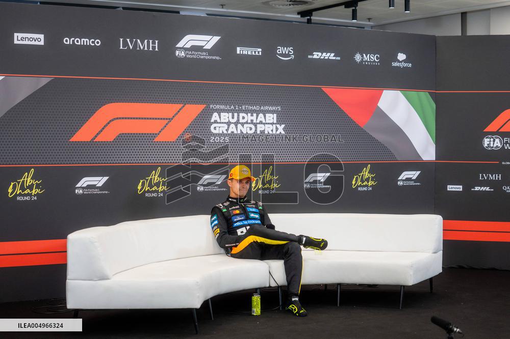 Formula 1 Etihad Airways Abu Dhabi Grand Prix 2025