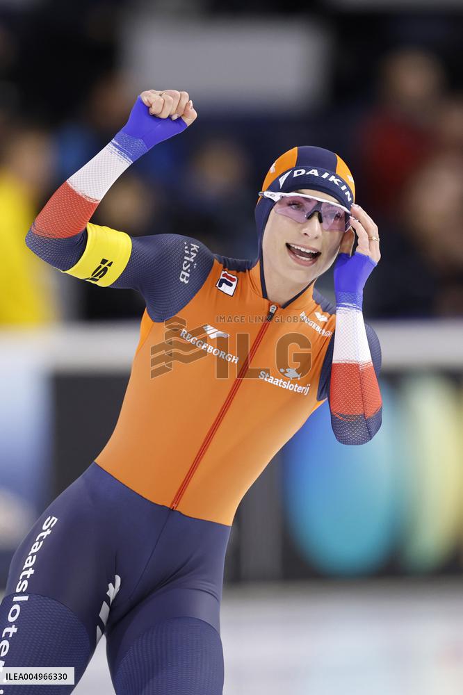 Speed skating: World Cup in Heerenveen