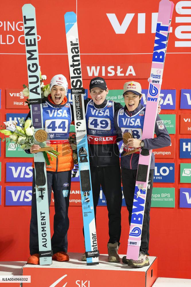 Ski jumping: World Cup in Wisla
