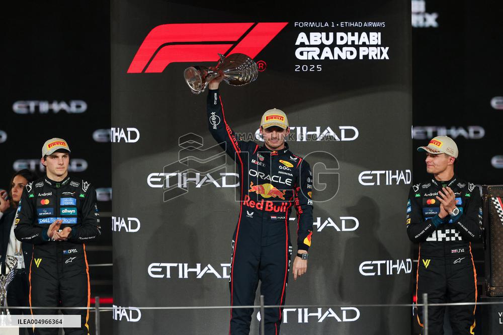 Formula 1 Etihad Airways Abu Dhabi Grand Prix 2025