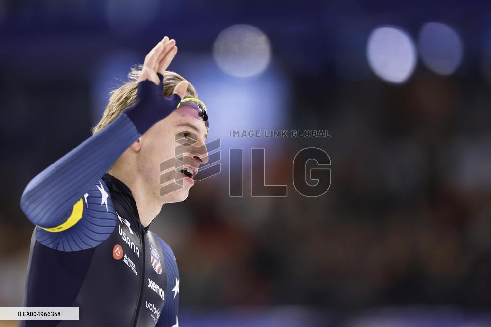 Speed skating: World Cup in Heerenveen